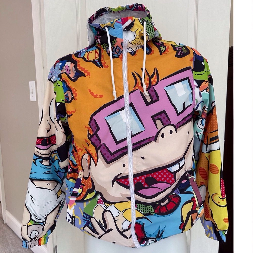 Members Only x Nickelodeon Windbreaker Jacket - Picture 8 of 15